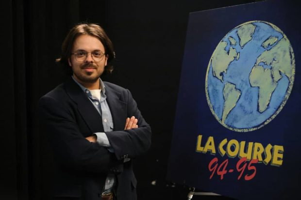 Portrait de Jean-Carl Boucher dans le film "1995" de Ricardo Trogi (photo Bertrand Calmeau)