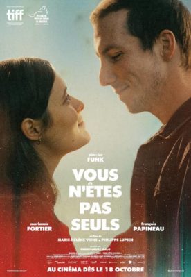 Affiche du long métrage québécois "Vous n'êtes pas seuls" de Marie-Hélène Viens et Philippe Lupien (2024 - Maison 4:3)